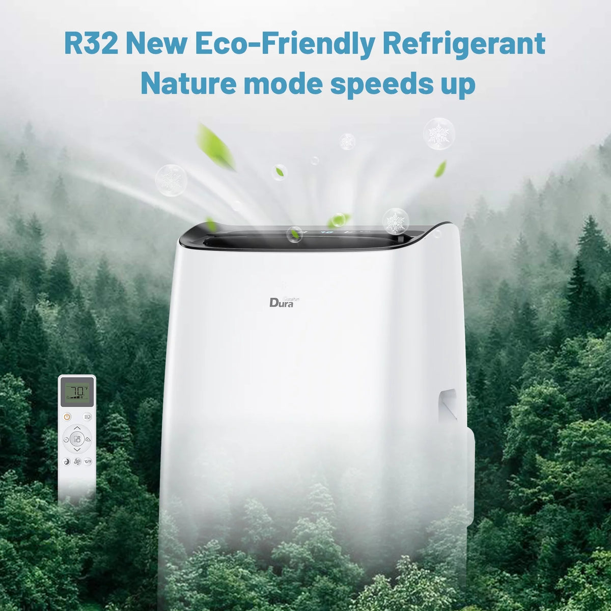 14000 BTU Portable Air Conditioner with Remote Control S920741