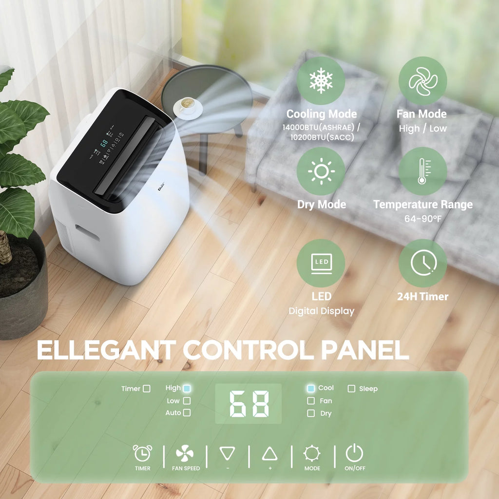 Wifi Portable Air Conditioners 8150BTU X5235