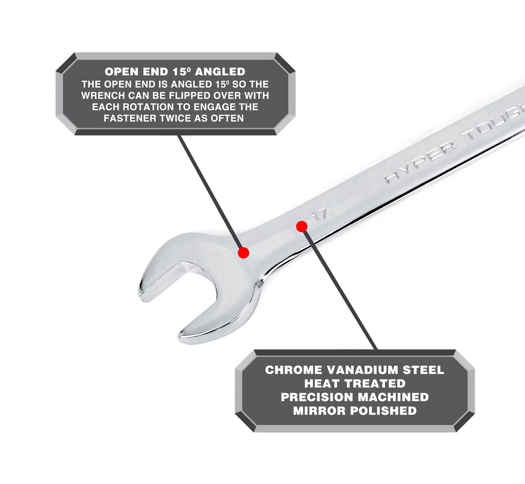 22 Pc Combination Wrench Set U4234