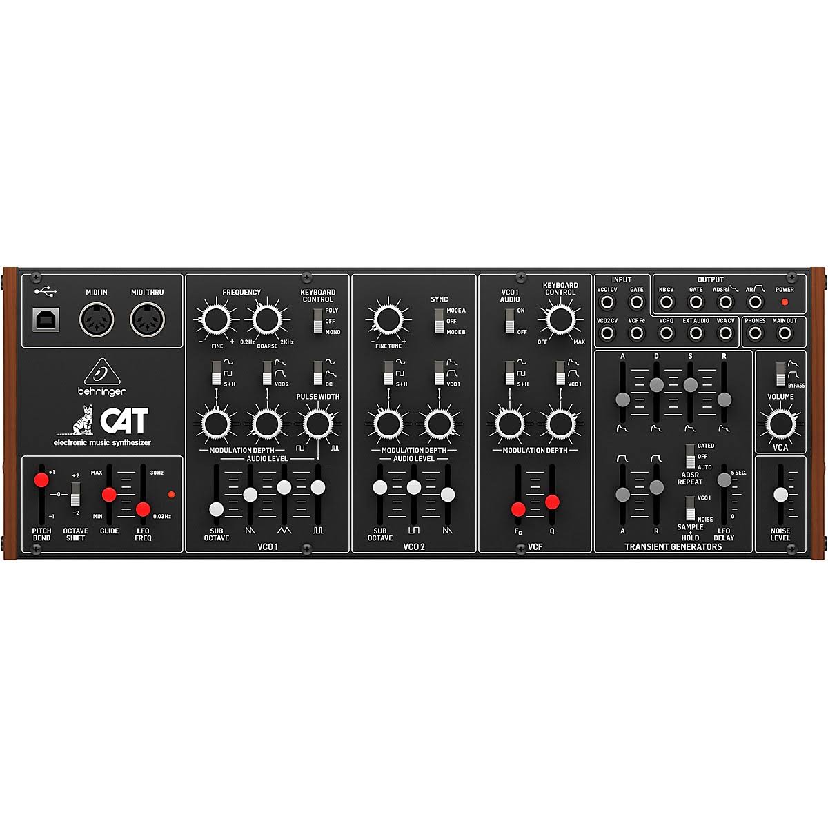 Cat Duophonic Analog Synthesizer V416