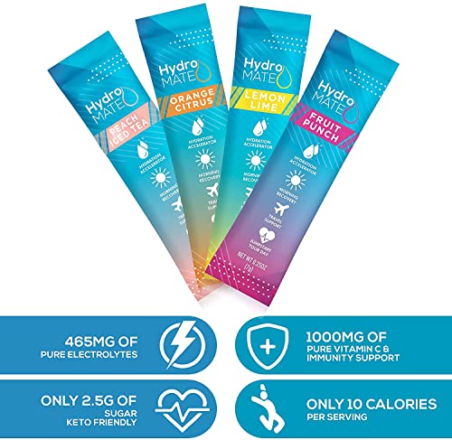 90 Count Electrolytes Powder Drink Mix Packets F9083
