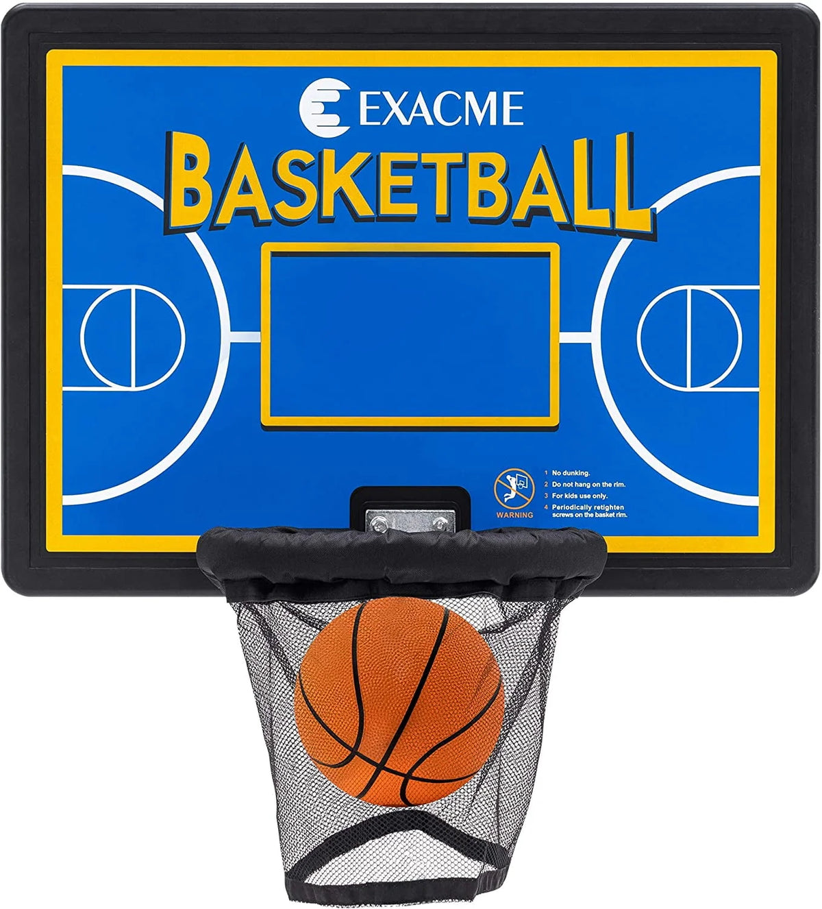 Red Trampoline Basketball Hoop C924918