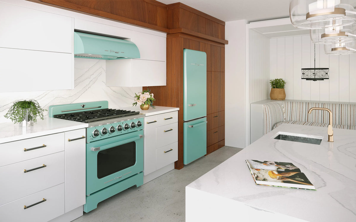 36" 5.2 cu/ft Freestanding Gas Range with Convection Oven and Sealed Burners B533
