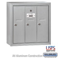 Aluminum 3 Door Vertical Mailbox H604858