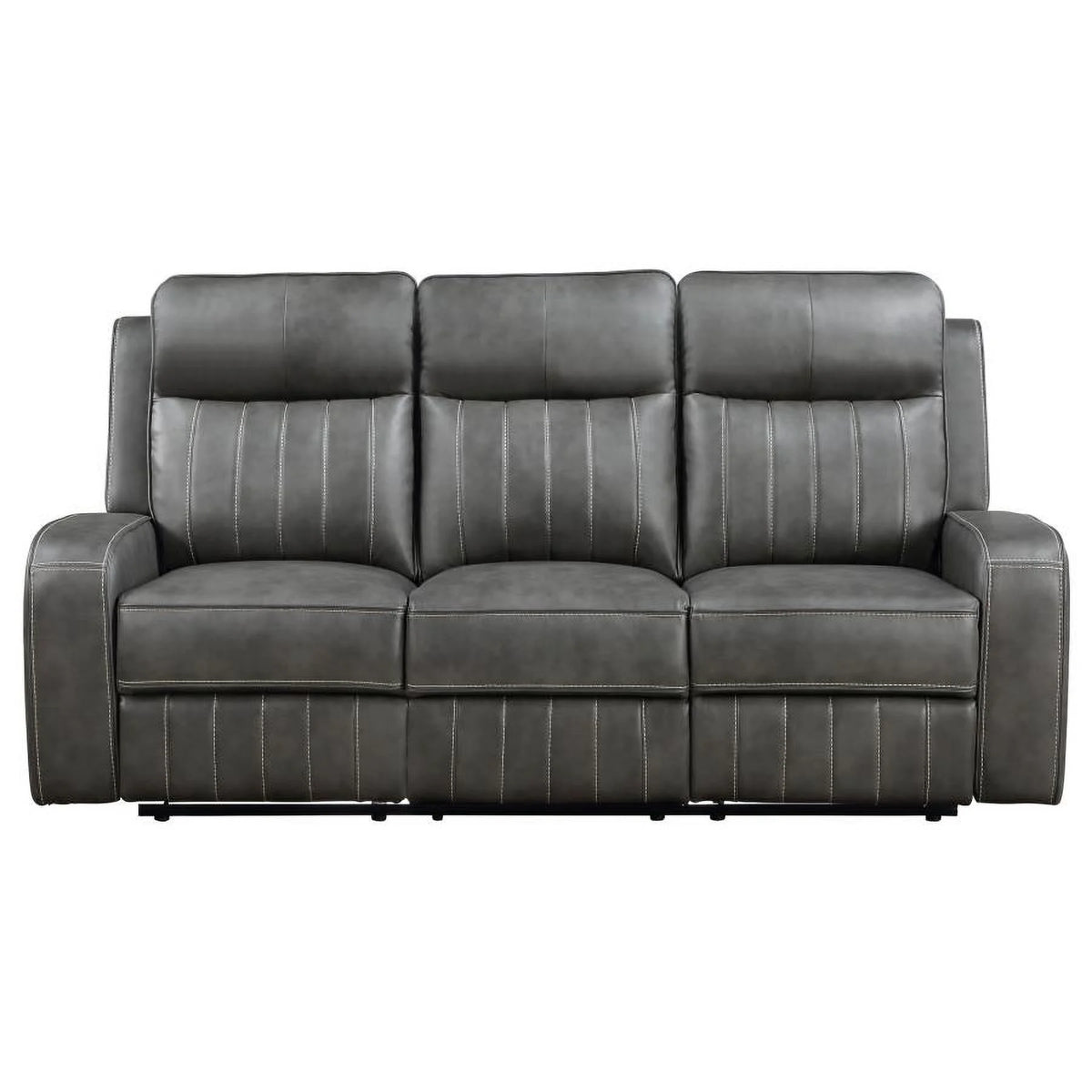 Grey Reclining Sofa Y9382