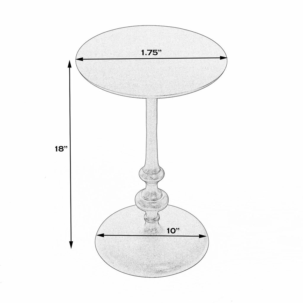 Metal Side Table J3954