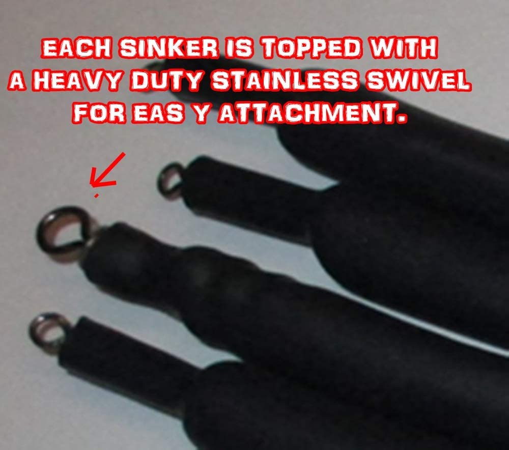 Flexible SNAGLESS Catfish Bottom Bouncing Sinkers O350