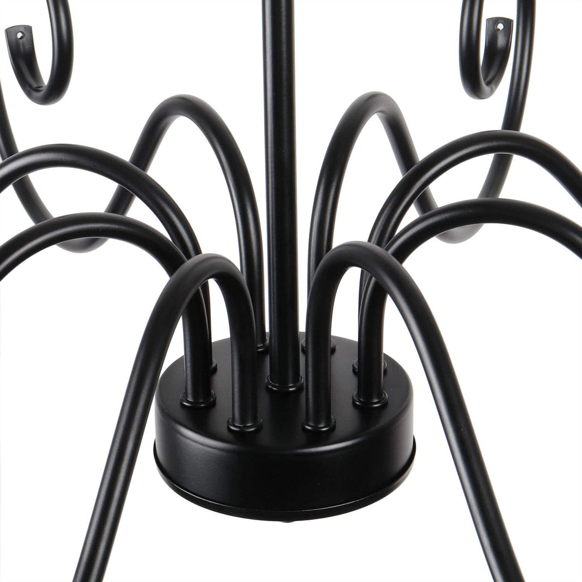 8 Lights Black Rustic Chandelier Ceiling Light Fixture Y4973