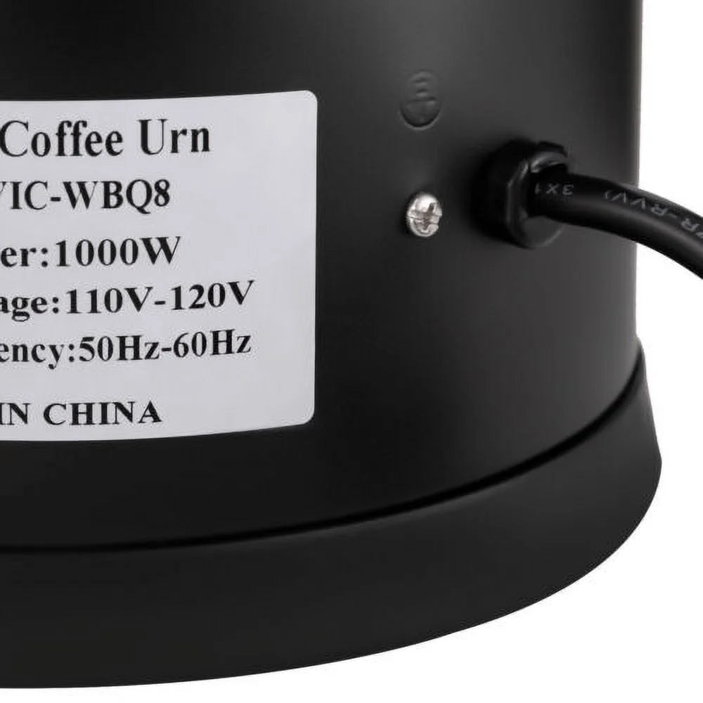 8L/270Oz Stainless Steel Electric Coffee Urn J245854