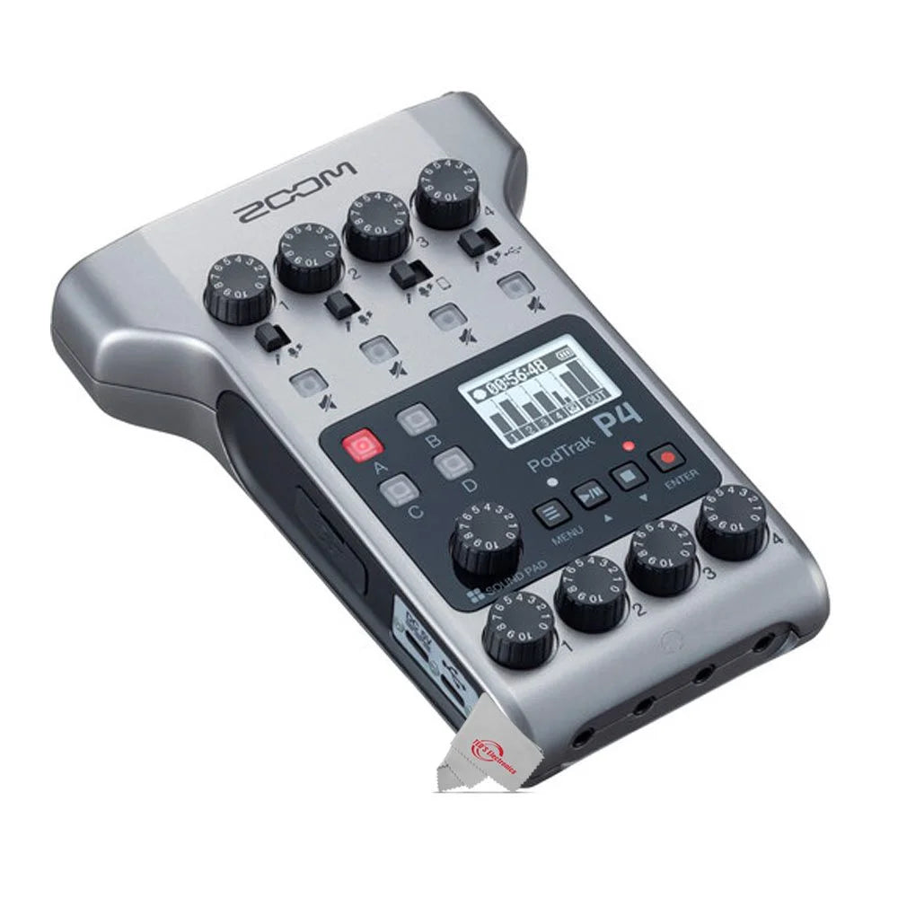 Multitrack Podcast Recorder with Shotgun Microphone Kit E677