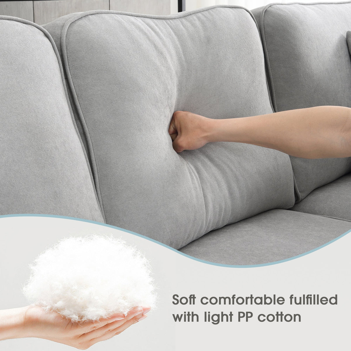 U-Shape Sectional Sofa Set W629011