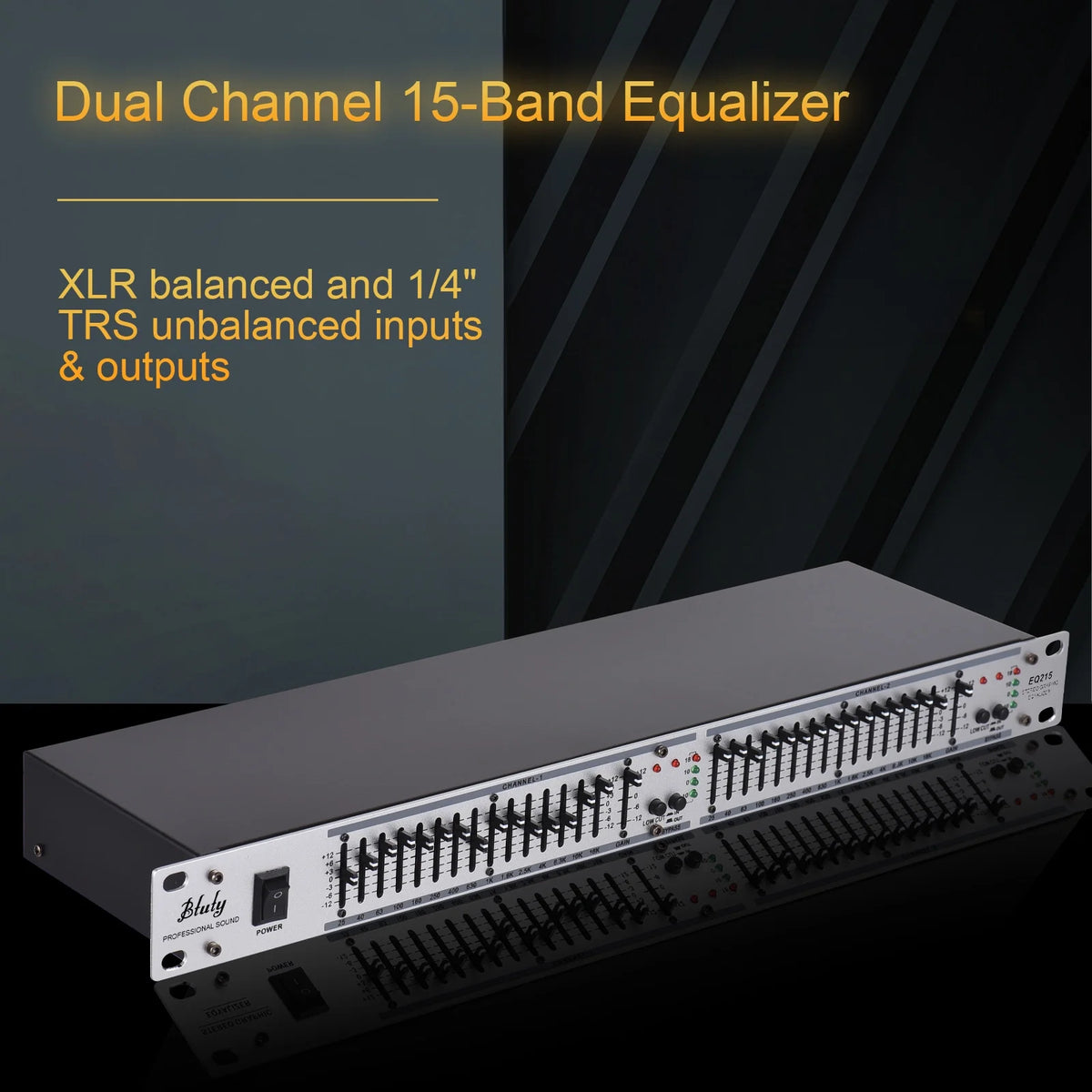 Dual Channel 15-Band Graphic Equalizer P43975