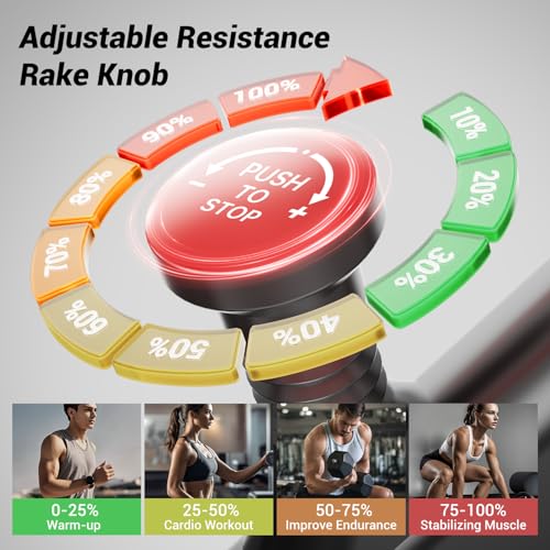 Exercise Bike with Silent Belt Drive Y131391