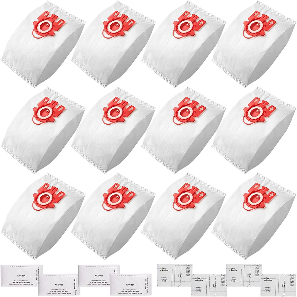 12 Pack Vacuum Cleaner Bags Replacement M812982