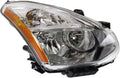Passenger Side Halogen Headlight Assembly for Nissan Rogue 2011 2012 I70956