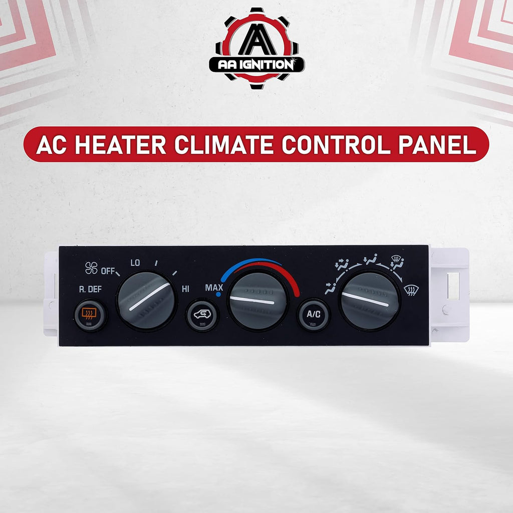 AC Heater Climate Control Panel with Rear Defogger H9764