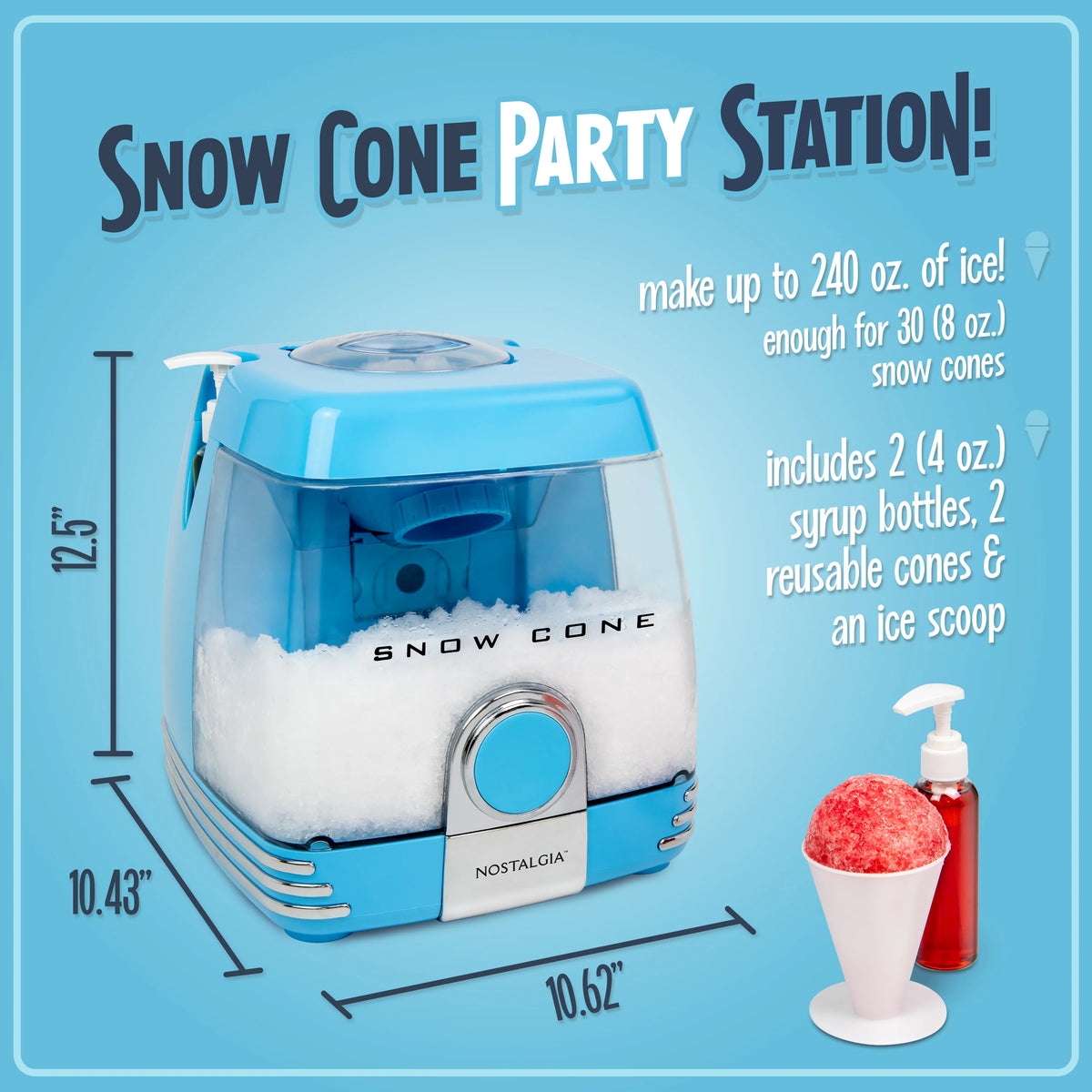 Snow Cone Party Station S80447