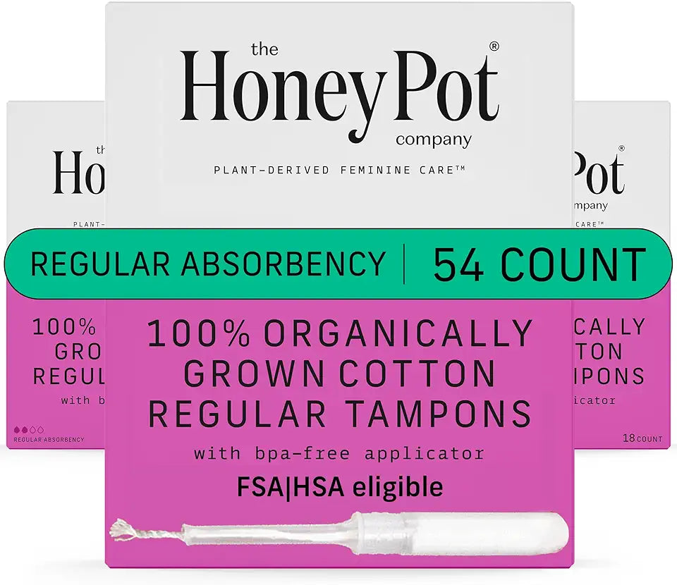 54 Regular Organic Unscented Tampons S80081