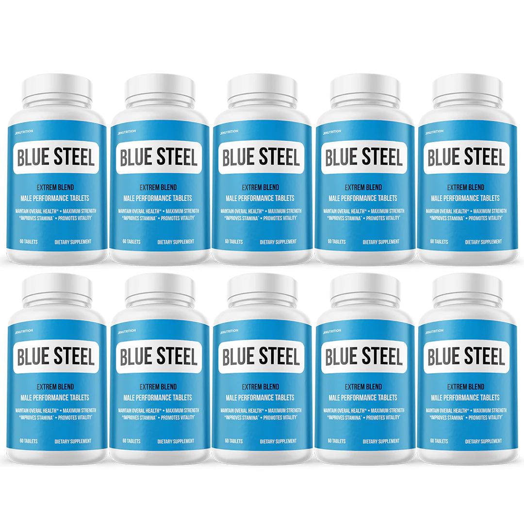 Blue Steel Male Health Tablets 10 Bottles X772601