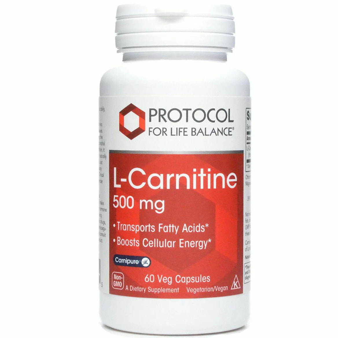 L-Carnitine 500 mg 60 caps N19007