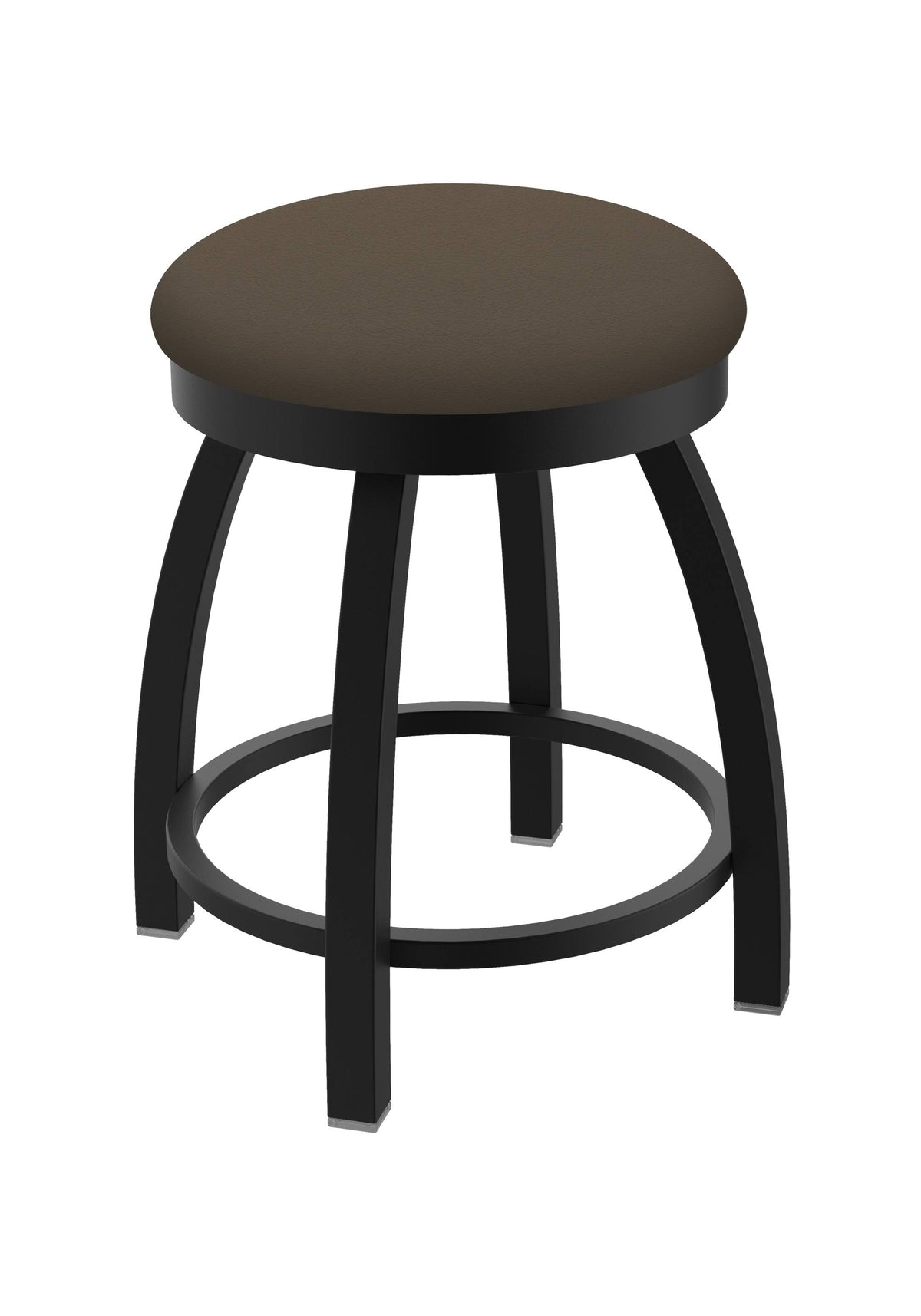 18x22 Swivel Vanity Stool with Black Wrinkle Finish F63921