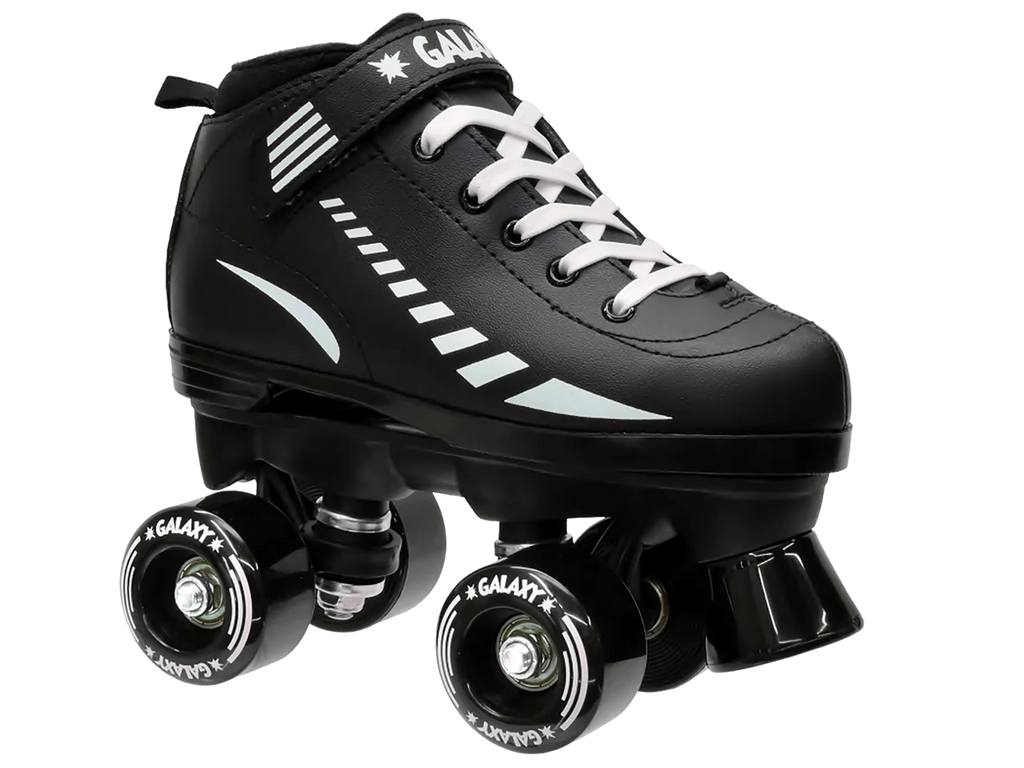 Black Quad Roller Skates Size 5 A859
