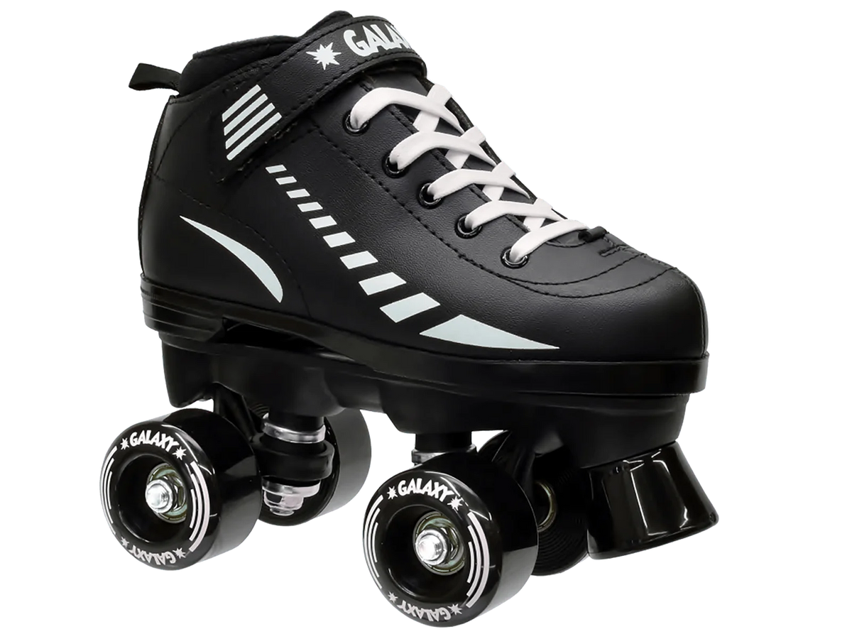 Black Quad Roller Skates Size 5 A859
