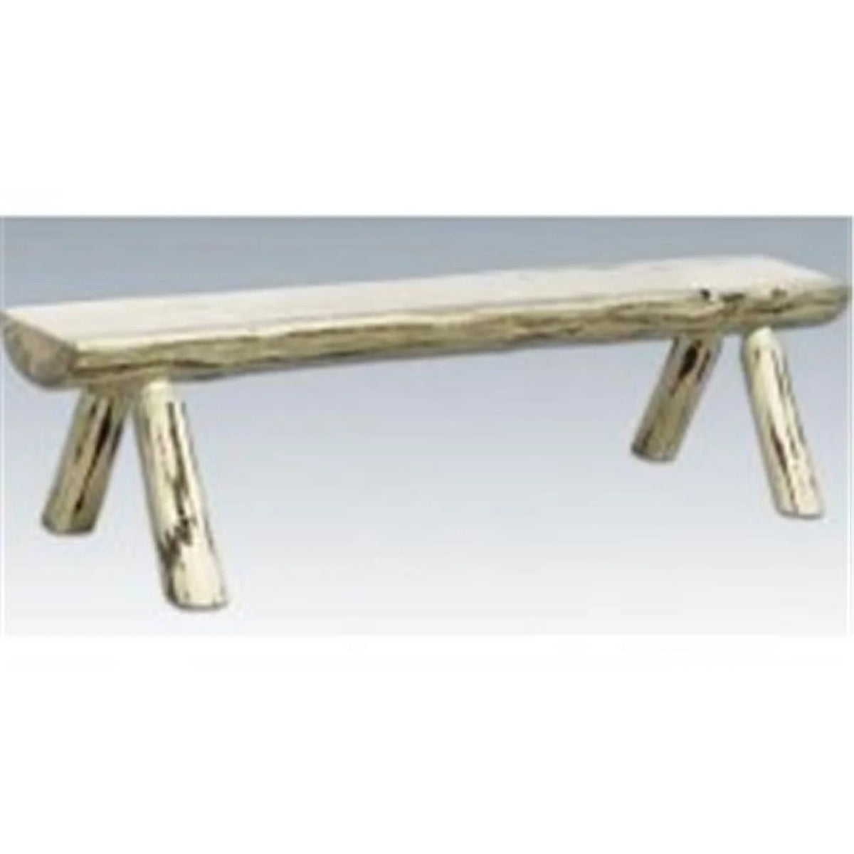 6' Half Log Outdoor Bench U660