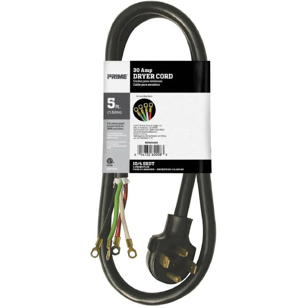 3 Pack 30 Amp 4-Wire Dryer Cord A7113