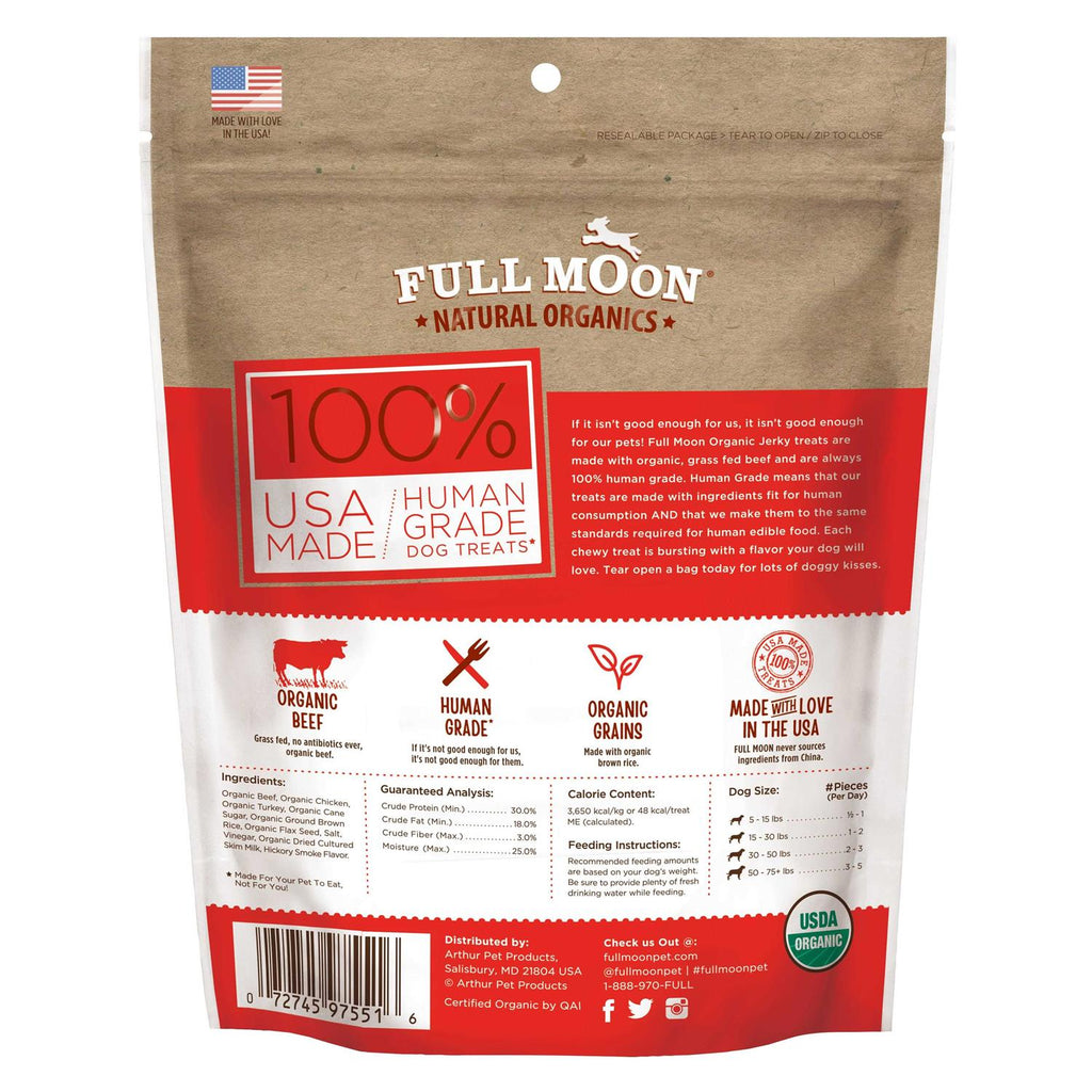 Organic Beef Jerky Dog Treats R9505