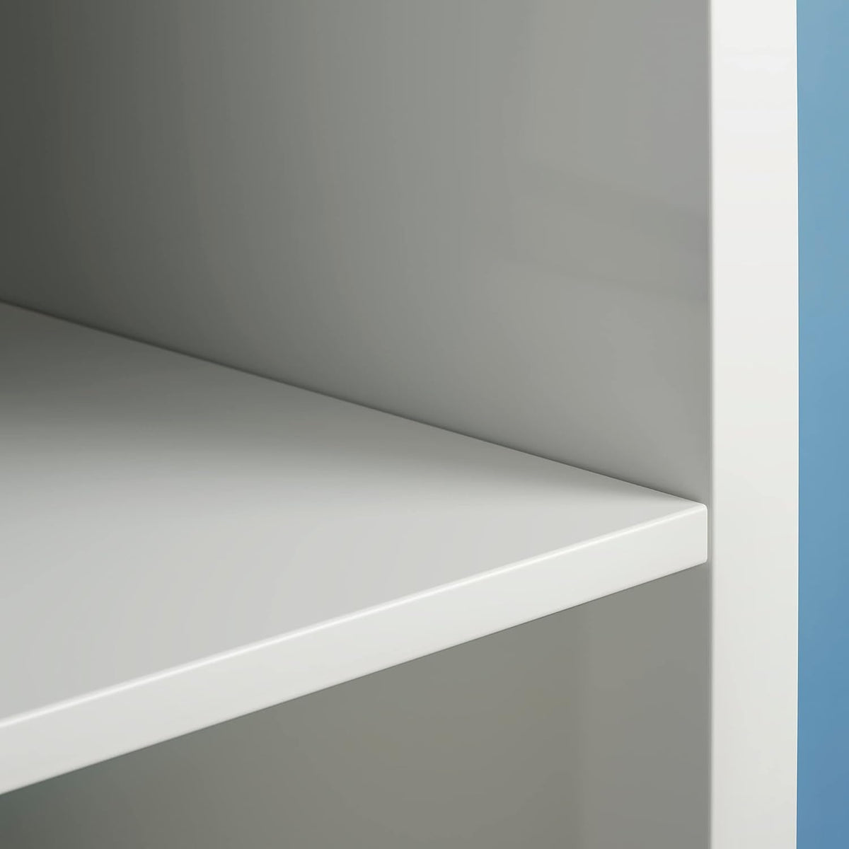 White 8 Shelf Shelving Unit (77x39x147 cm) D821