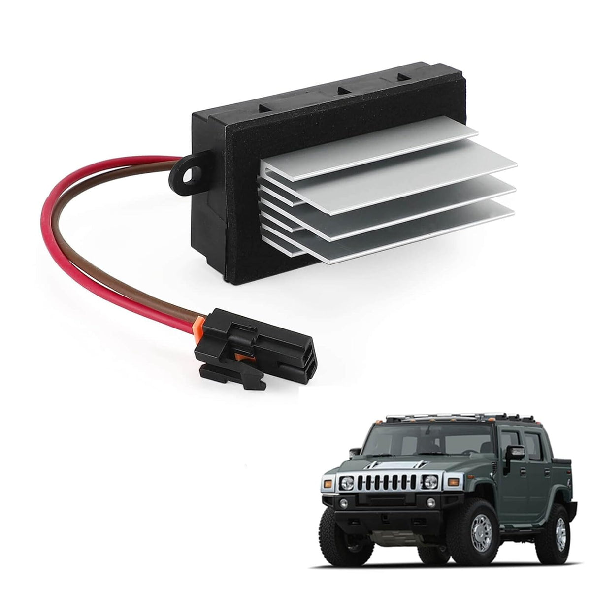 Blower Motor Resistor Heater Fan Control Module Pack of 2 J679