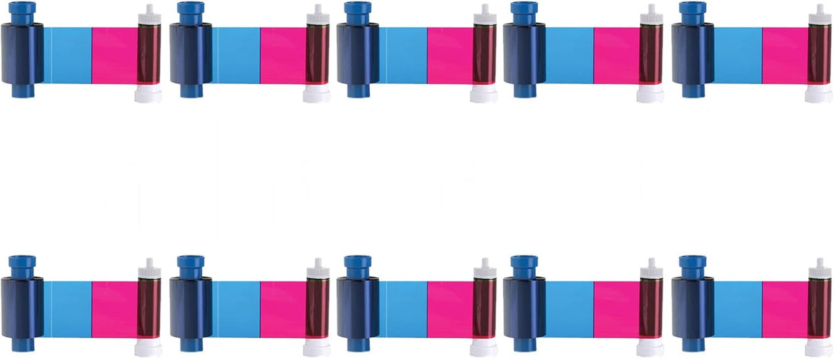 2 x Magicard MA100YMCKO Color Ribbon - 100 Prints H579