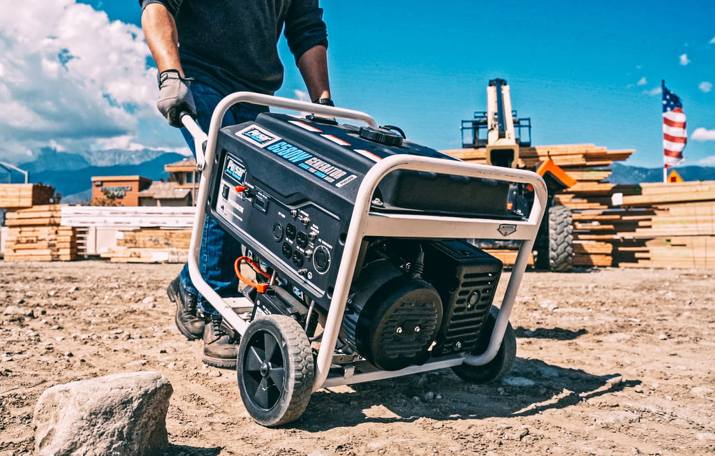Portable Generator with Electric Start F82389