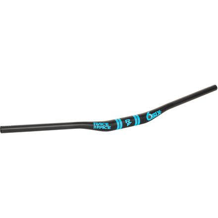 Carbon Riser Handlebar 35 x 820mm 20mm Rise Blue D2234