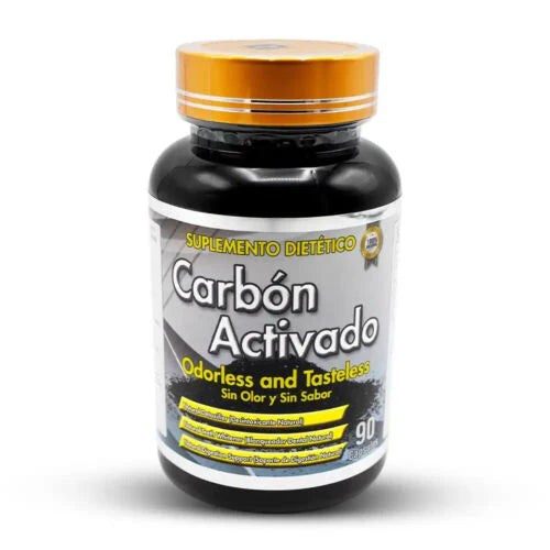 90 Capsulas Carbon Activado Organico H225035