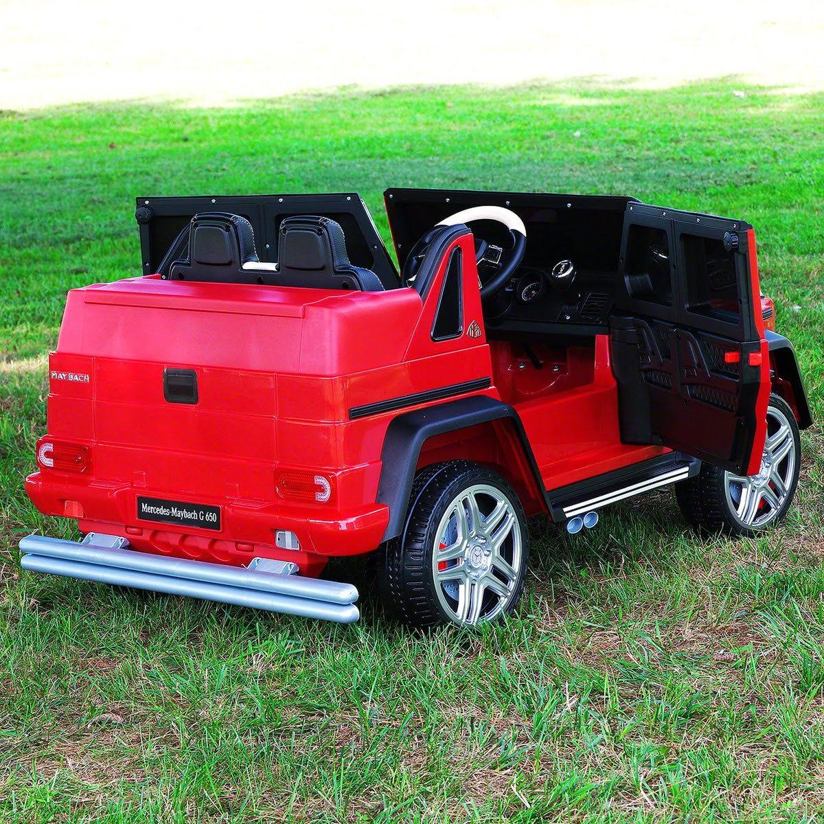 Cherry Red 12V Kids Ride-On Car L7543