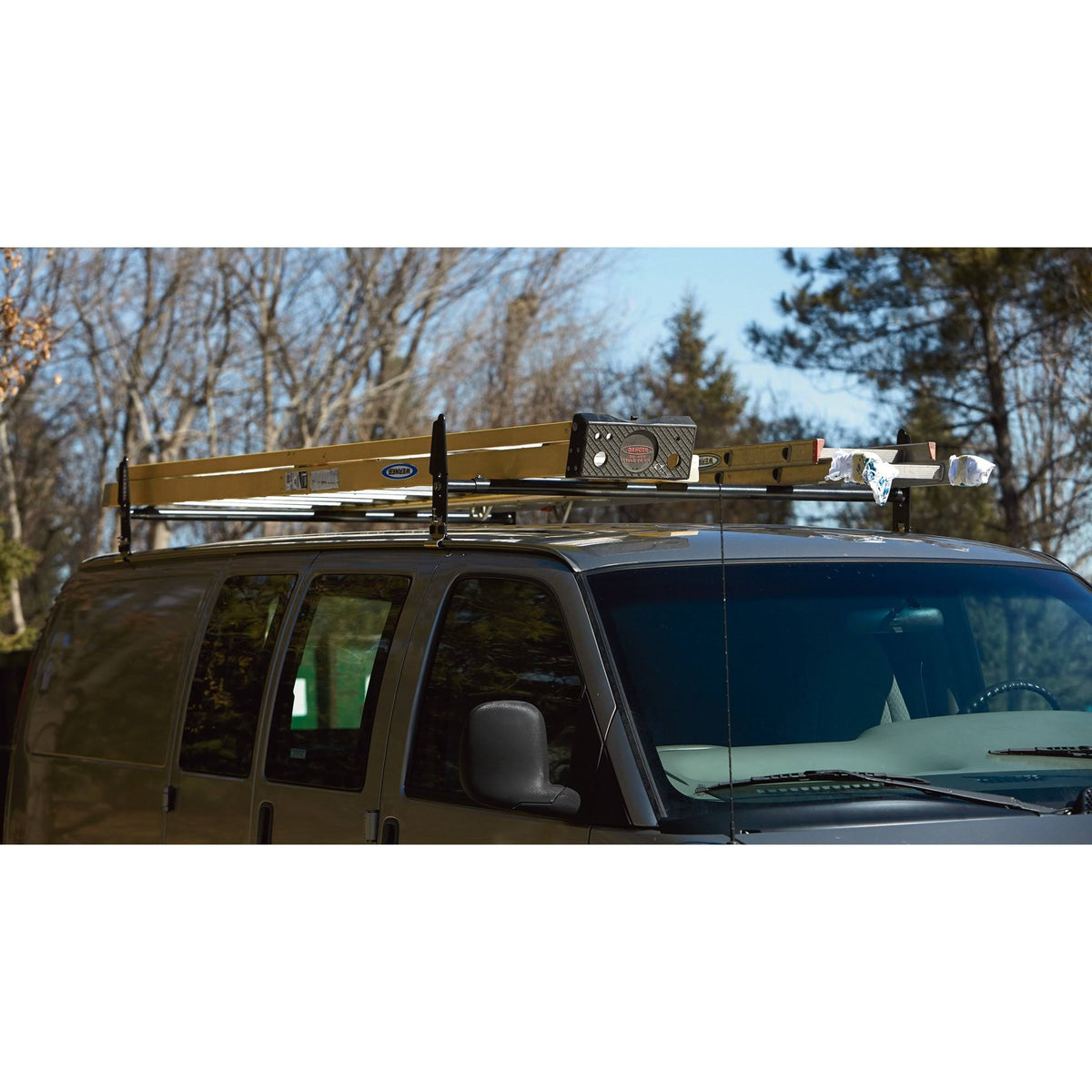 Steel Van Rack with 500-Lb. Capacity T7528