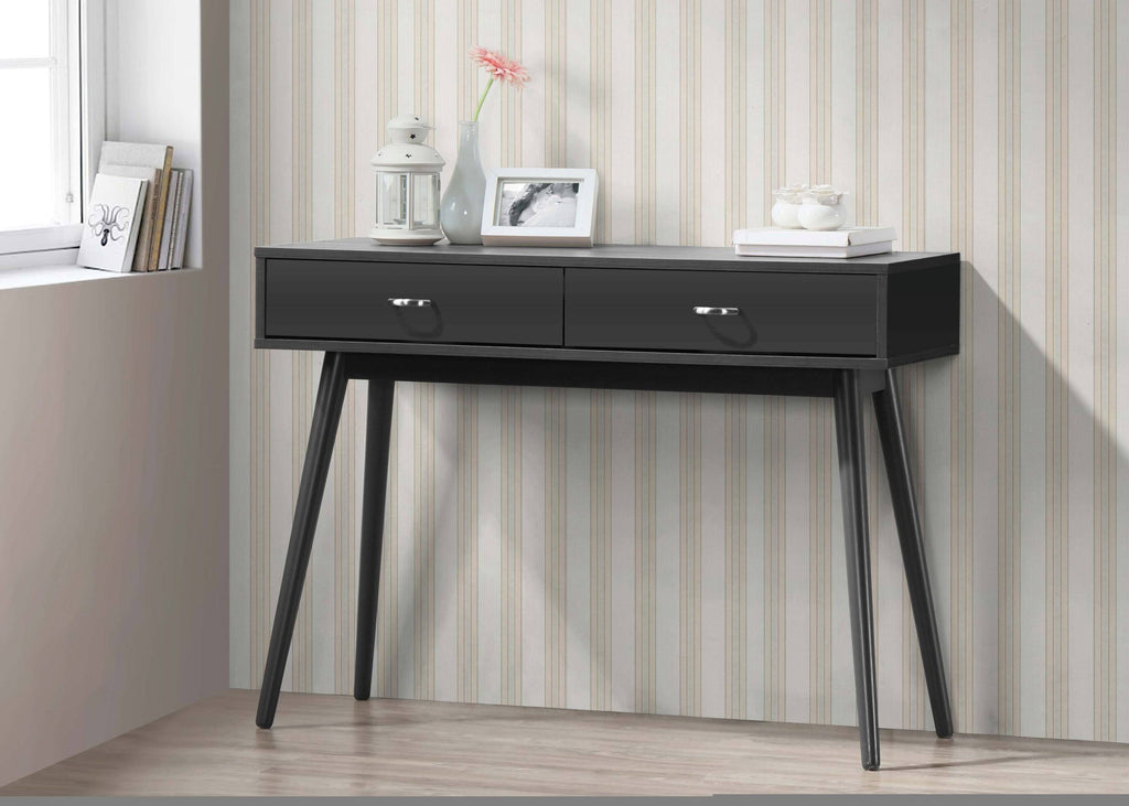 Black Midcentury Desk D79983