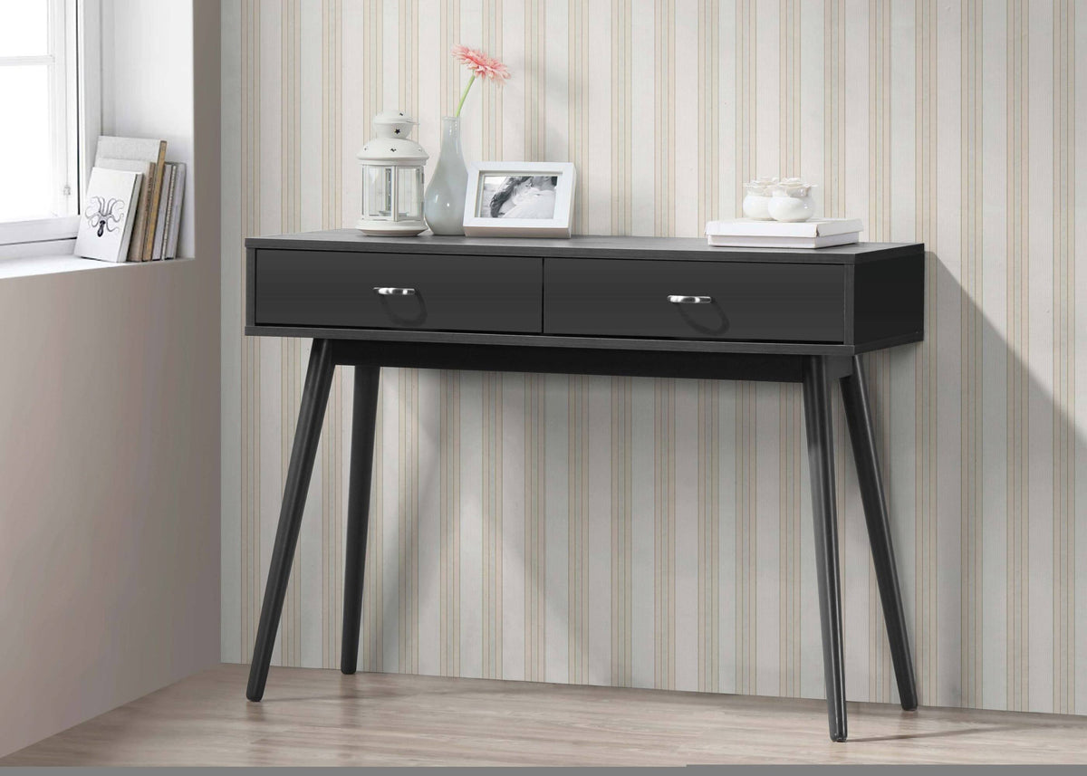Black Midcentury Desk D79983