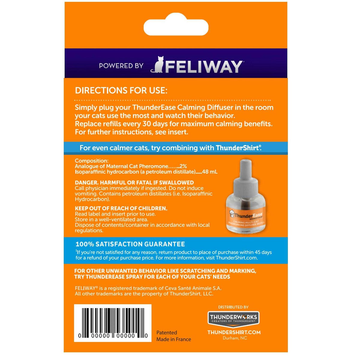 Calming Diffuser Refill Cat W28908