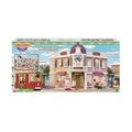 Grand Department Store Dollhouse Playset with Revolving Door and Manual Elevator P66922