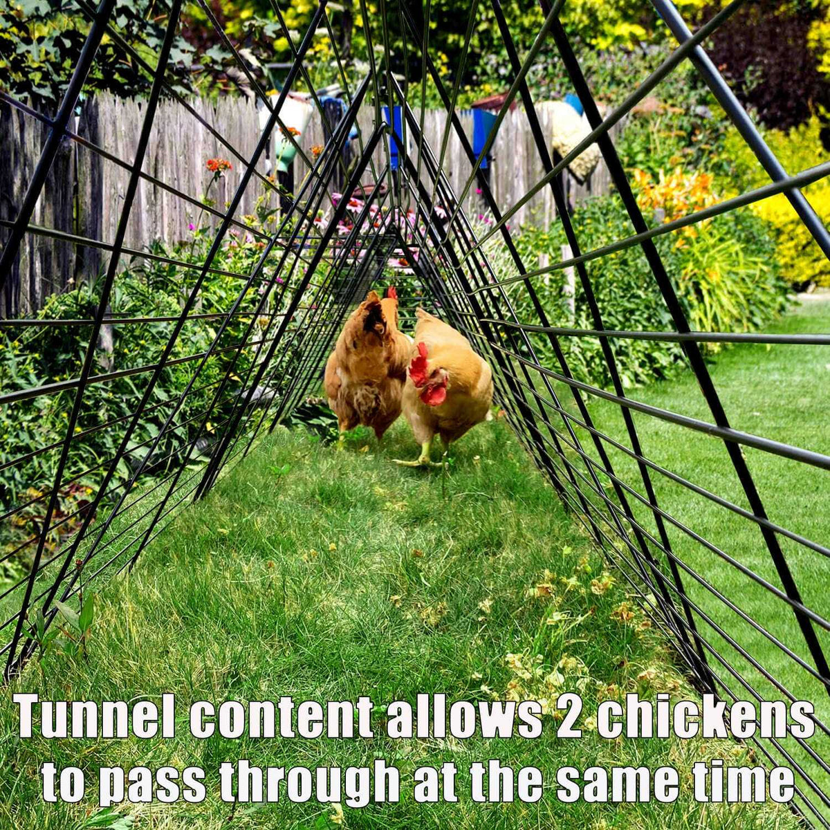 Chicken Tunnels for Yard Chicken Run Coop Tunnel A5268