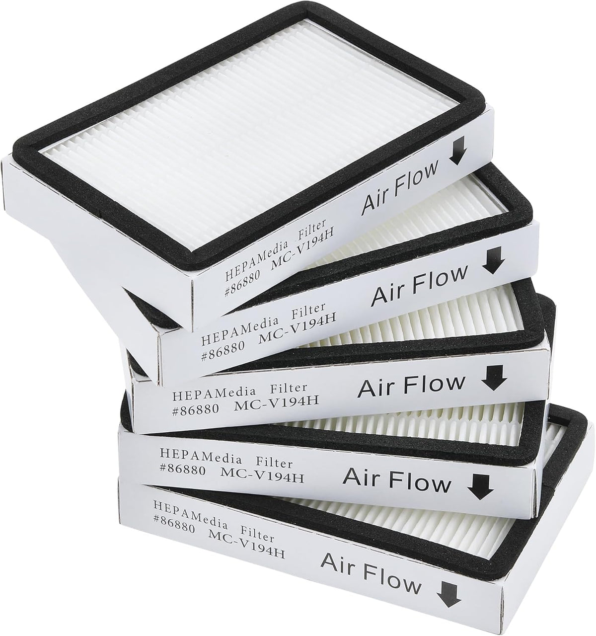 HEPA Media Filter Replacement (Pack of 5) W466