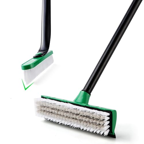 3-in-1 Tub & Tile Scrub Brush Combo with Long Handle R803