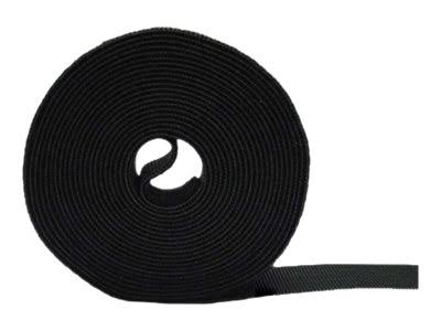 Black Hook and Loop Cable, 600 ft x 0.50 in D301540