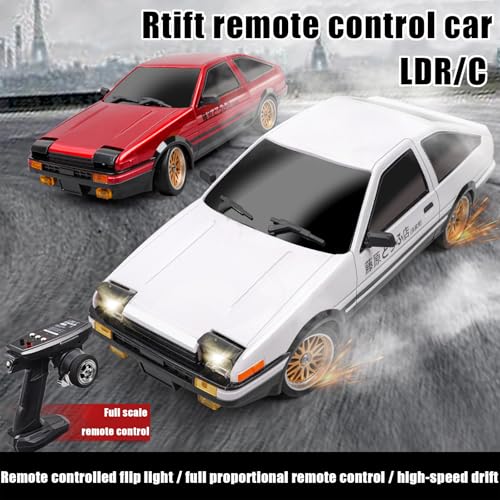 1/18 RC Drift Car 2.4GHz RWD with Gyroscope Blue A547213