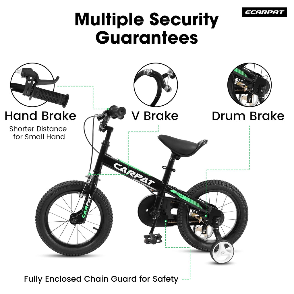 14 Inch Boys Bike with Training Wheels B43014