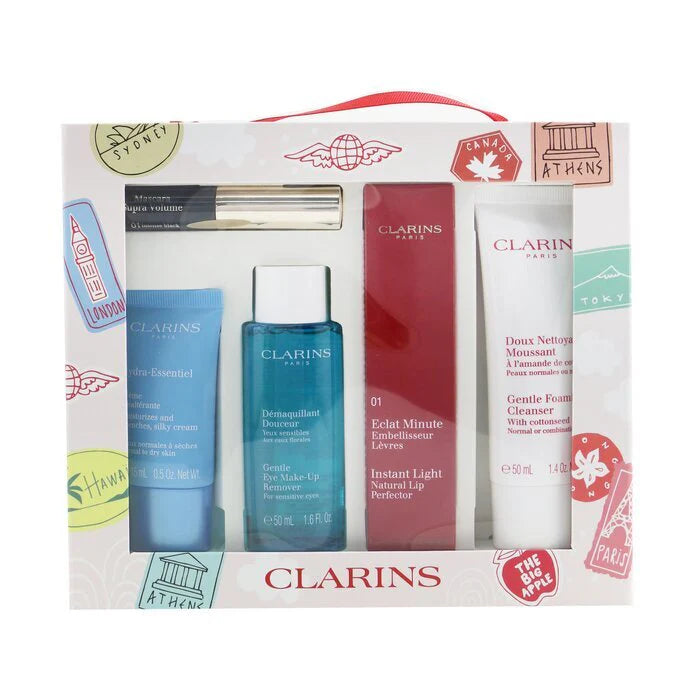 5 Pc Lip Perfector Cleanser Makeup Remover Cream Mascara Set Y299551