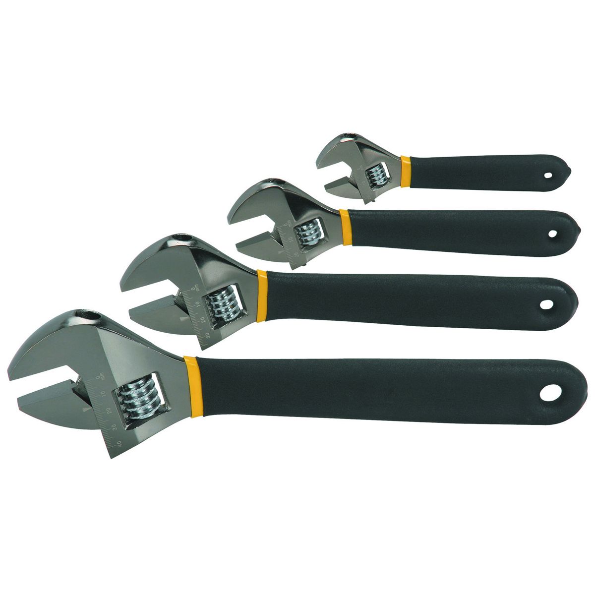 Adjustable Laser Etched Wrench Set, 4-Piece N887
